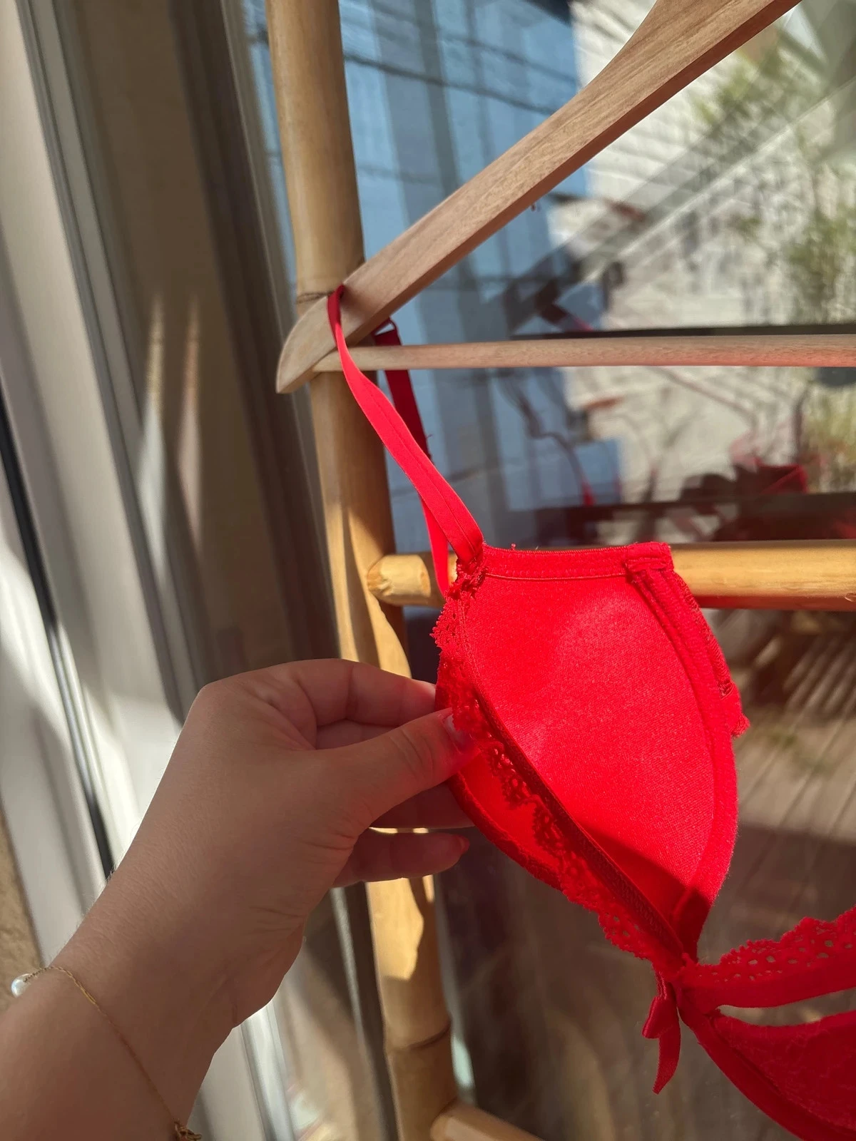Sutiã vermelho de renda undiz 80A – photo 10